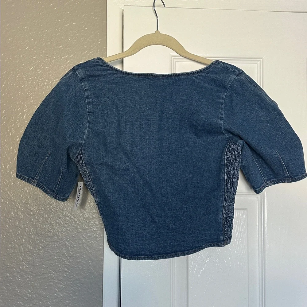 Blue Denim Blouse